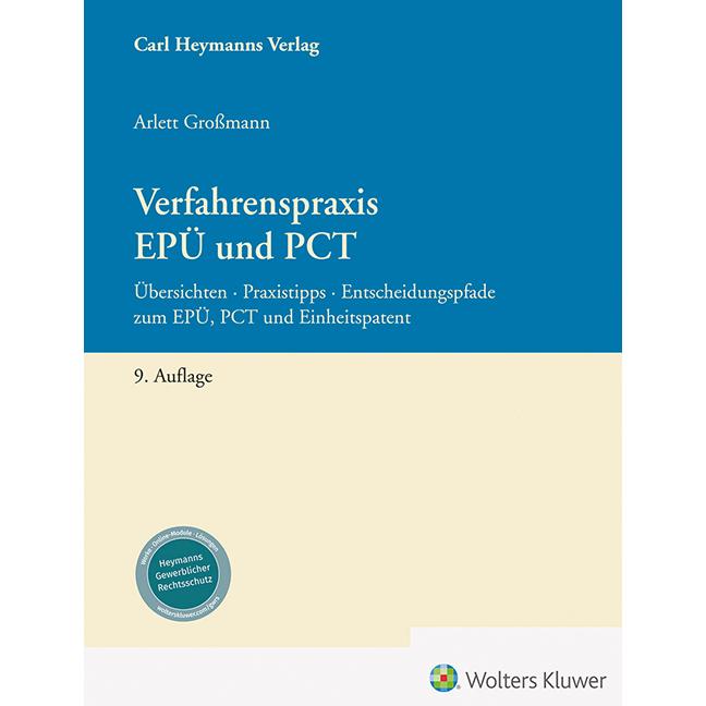 Verfahrenspraxis EPÜ und PCT, Fachbücher von Arlett Baltzer