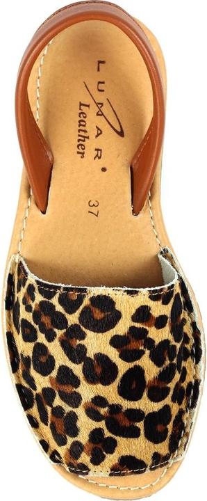 Produktbild Lunar Sandalen Azura LeoMuster Leder (38)