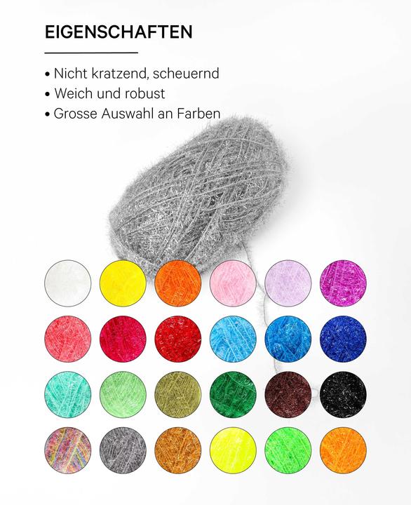 Actual product image I Am Creative Scrubbi dishwashing sponge yarn (109 m)