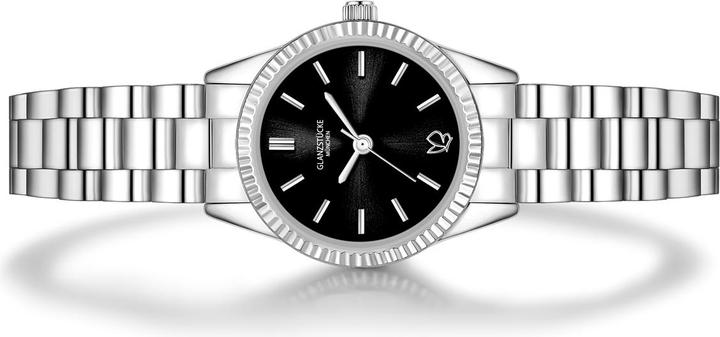 Immagine prodotto Glanzstücke München Damen Quarzuhr silber Edelstahl silber - 38010 (25 mm)