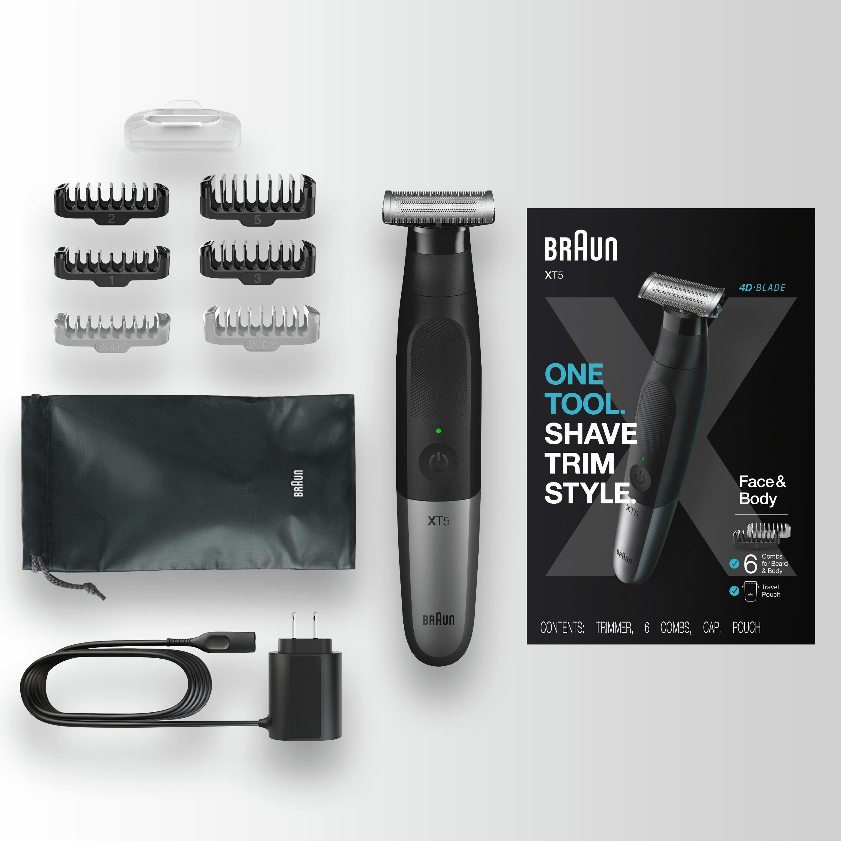 Thumbnail - Braun, Trimmer + Haarschneider, Series XT5200 Face+Body+Travel
