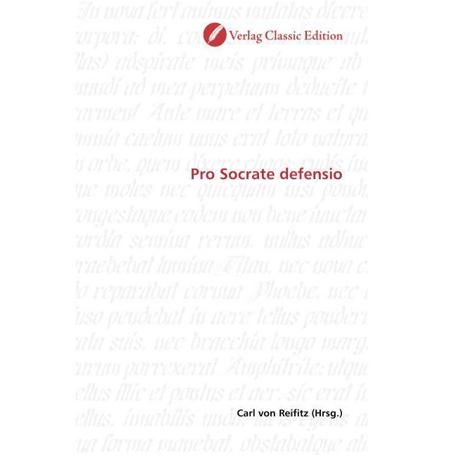 Pro Socrate defensio, Fachbücher von Carl von Reifitz
