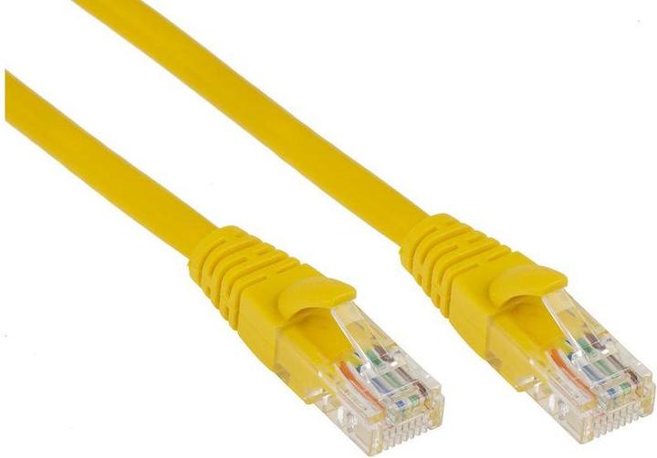 Immagine prodotto RS PRO Cavo patch Cat.5e UTP PVC 3m giallo (UTP, CAT5e, 3 m)