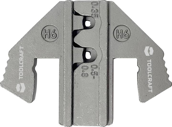 Produktbild Toolcraft Aderendhülsen Quetschbereich: 0.35 bis 0.8 mm² (51 mm)