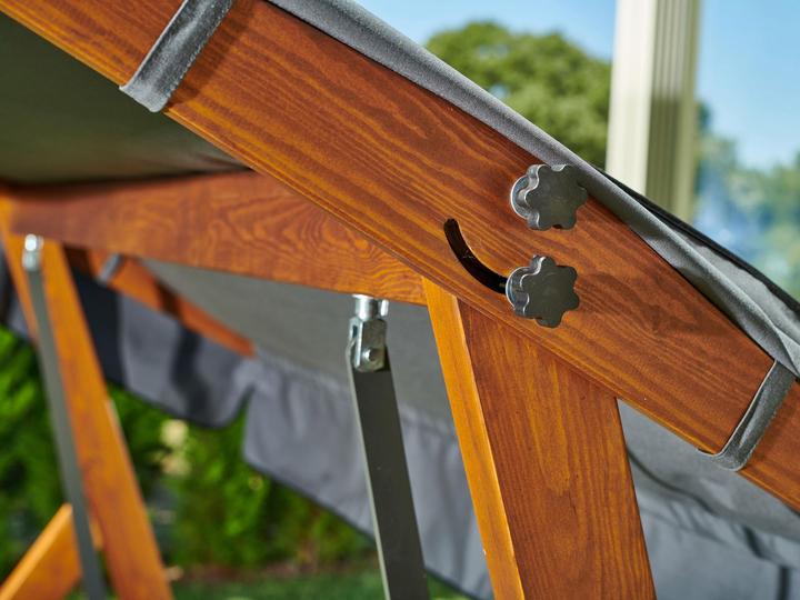 Actual product image Homitis Lyon Garden Triple Swing Chair