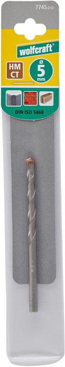 Produktbild wolfcraft wolfcraft 1 Spezial-Betonbohrer HM ø5x85mm (5 Millimeter)