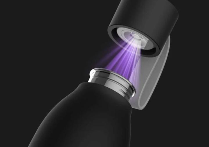 Image du produit Muggo Pure self cleaning UVC Bottle black 750ml