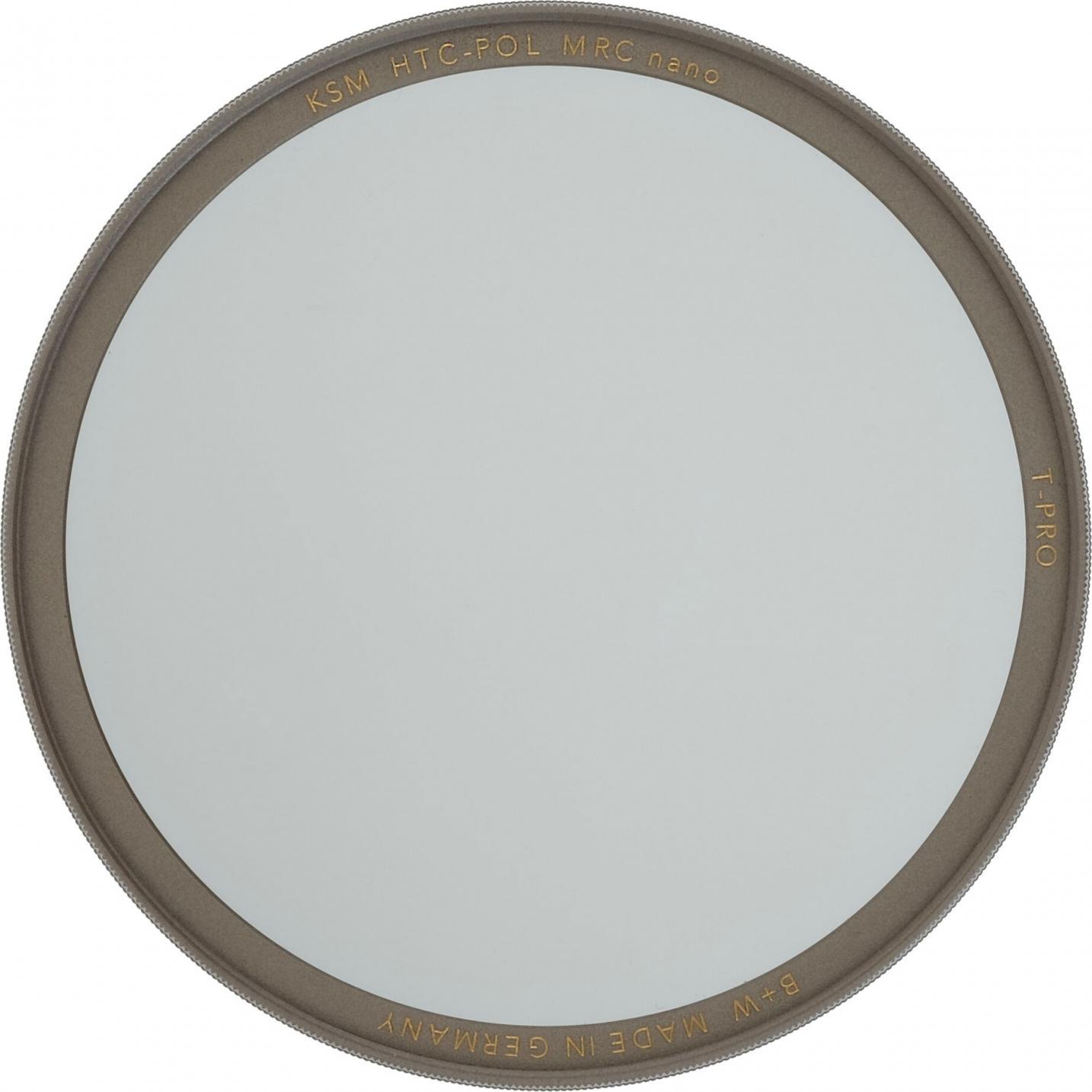 B+W Zirkular Polfilter T-Pro HTC 46mm 1098338 (46 mm, Polarisationsfilter), Objektivfilter