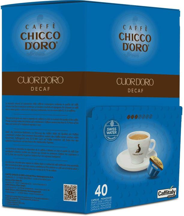 Produktbild Chicco D'oro Cuor d'Oro Decaf (40 x Port.)