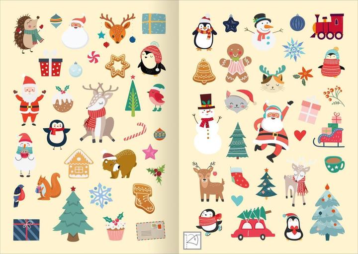 Actual product image Weihnachtssticker