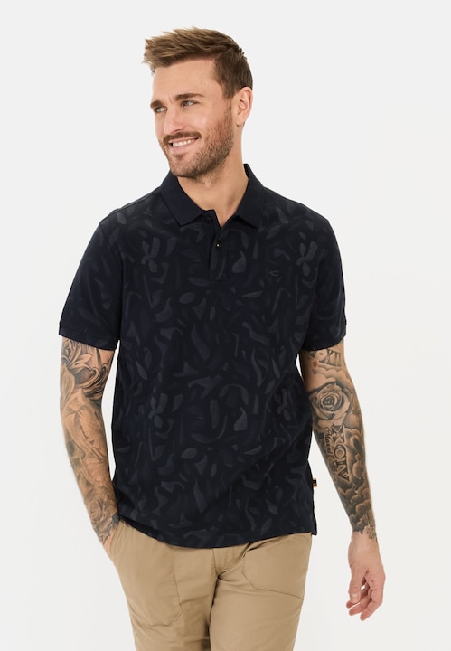 Actual product image Camel Active Kurzarm Poloshirt aus reiner Baumwolle (XXL)