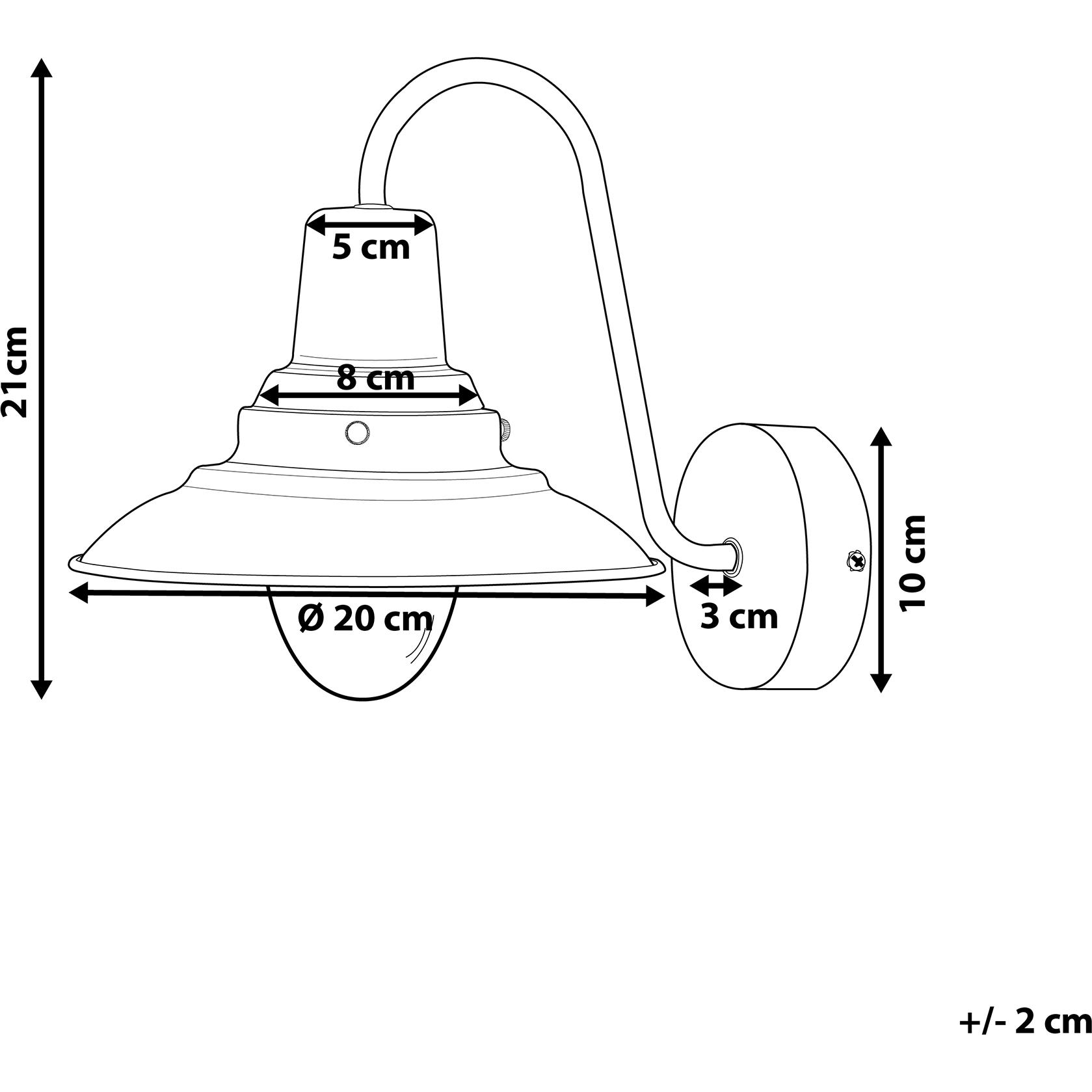Thumbnail - Beliani, Wandleuchte + Deckenleuchte, Luza (E14)