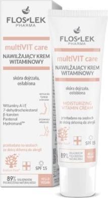 Nutritional values and ingredients FlosLek Pharma Multivit Care Moisturizing Cream For Mature And Weakened Skin With Vitamins 50 Ml (50 ml, Face toner)