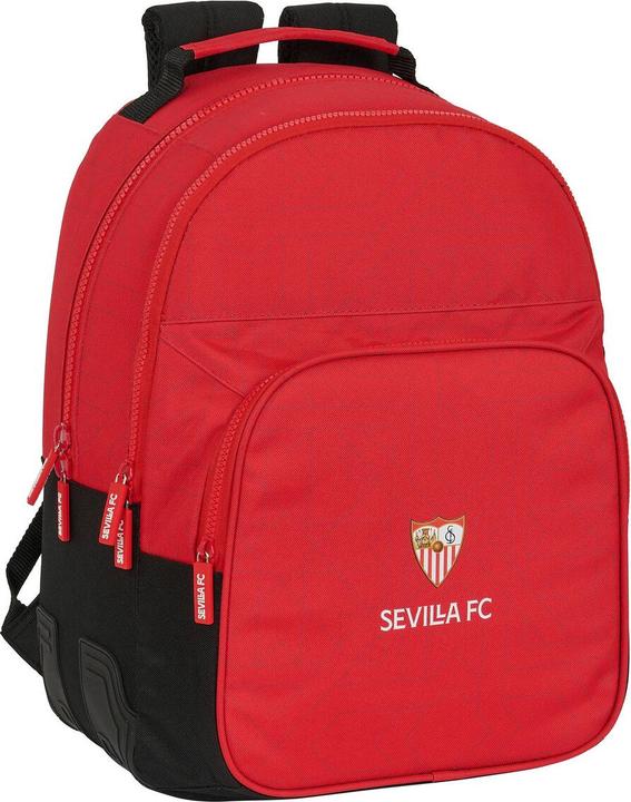 Produktbild Sevilla Fútbol Club Schulrucksack Schwarz Rot 32 x 42 x 15 cm