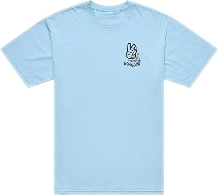 Actual product image Troy Lee Designs T-Shirt, Deuces, dawn blue, M (M)