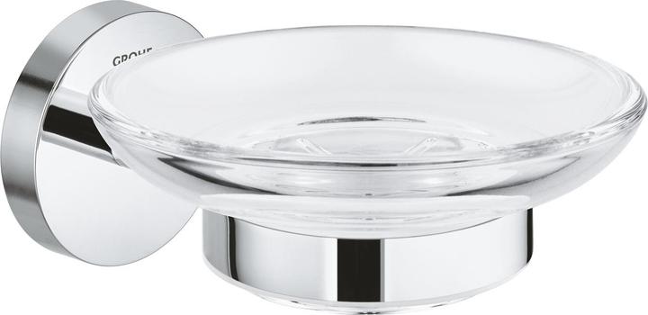 Actual product image Grohe Holder BauCosmopolitan for glass, soap dish or soap dispenser chrome 40585001