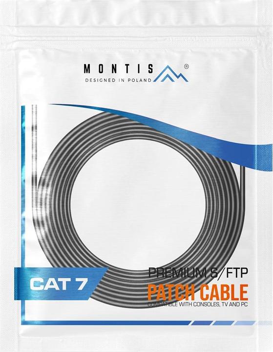 Actual product image Montiss Mount Kabelis S/FTP cat.7 20m MT041-20 (S/FTP, CAT7, 20 m)