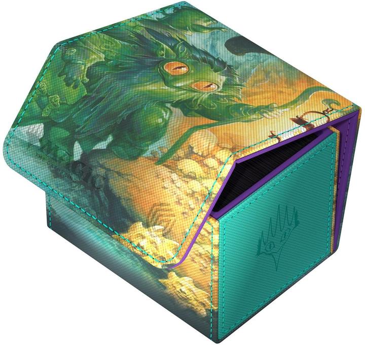 Actual product image Ultimate Guard Sidewinder 100+ Xenoskin Magic: The Gathering "Lorwyn Eclipsed" - Green Rare