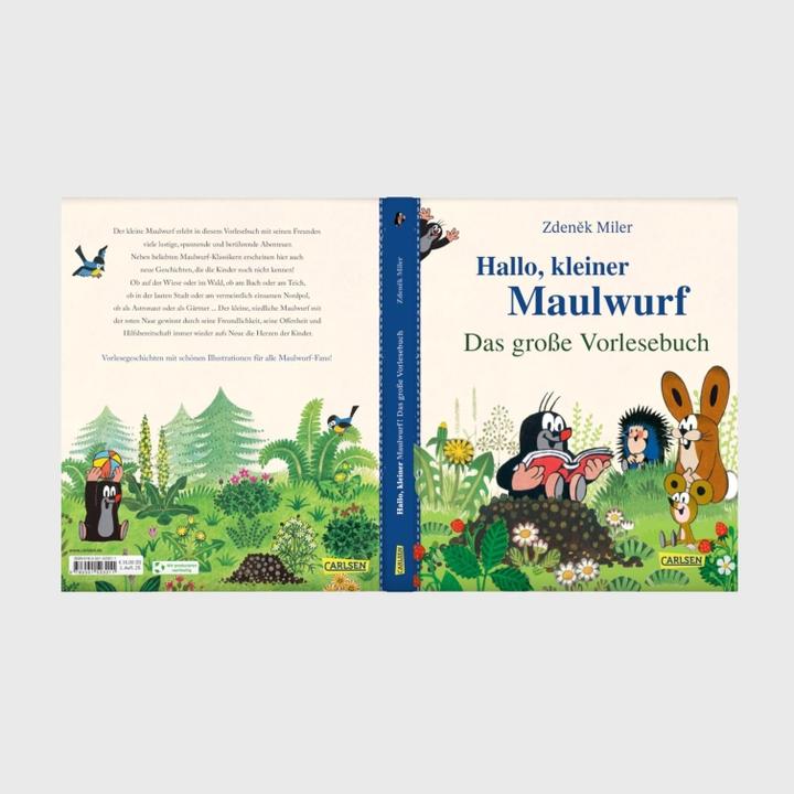 Produktbild Hallo, kleiner Maulwurf! Das grosse Vorlesebuch (Deutsch, Hanna Sörensen, Zdeněk Miler, 2025)