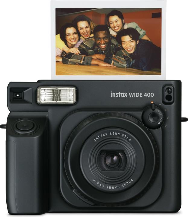 Actual product image Fujifilm Instax Wide 400 schwarz