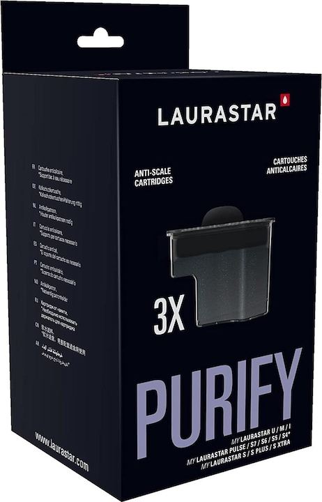 Actual product image Laurastar Anti-scale Water filter cartridge - Pack ok 3 (3 x)