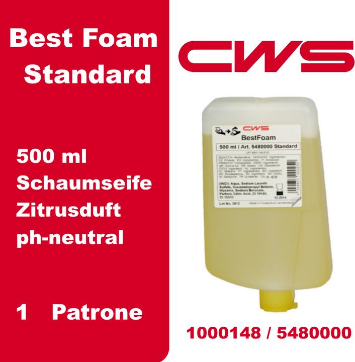 Produktbild CWS Seifenschaumkonzentrat BestFoam Standard (Flüssigseife, 500 ml)
