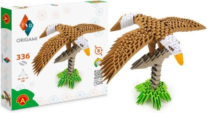 Produktbild Selecta Spielzeug ORIGAMI 3D - Adler, 336St.