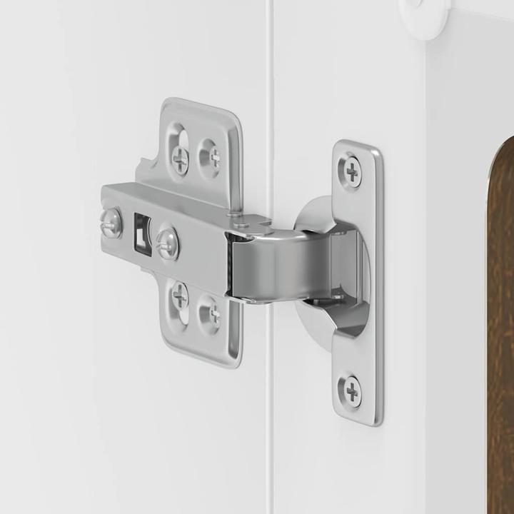 Produktbild VidaXL Küchen-Hängeschrank mit Glastür Kalmar Braun Eichen-Optik (40 x 31 x 60 cm)