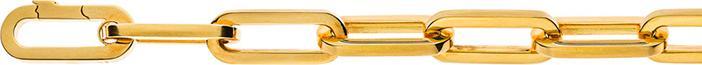 Immagine prodotto Natsumi Schmuck Bracciale in oro giallo 18K/750 con ancora 21,5 mm (21.50 cm, Oro giallo 750/18 K Oro giallo)