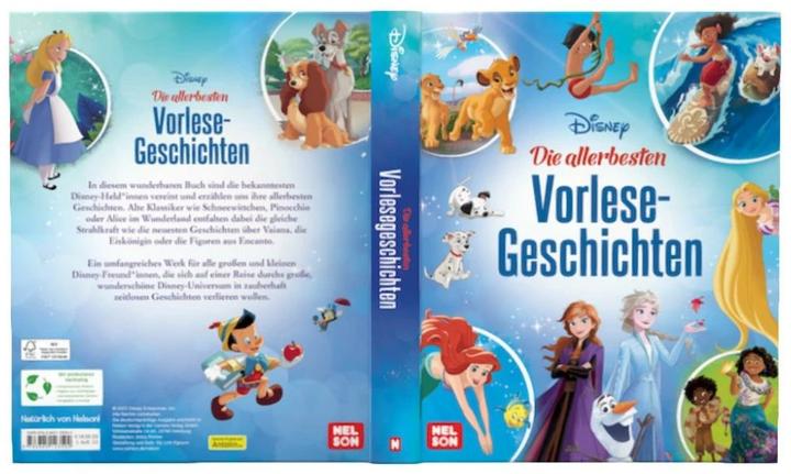 Produktbild Disney: Die allerbesten Vorlesegeschichten (Deutsch, 2023)