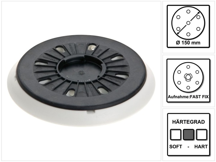 Actual product image Festool Stickfix grinding plate (Soft)