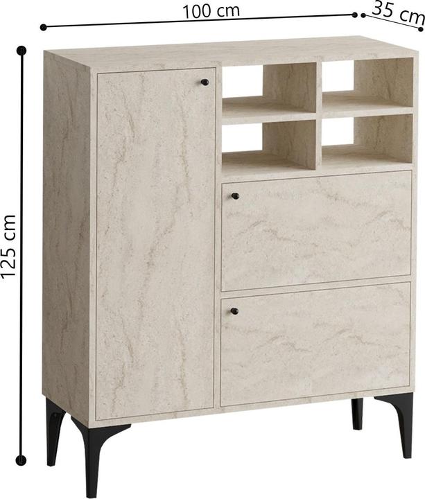 Image du produit Hanah Home Ewa (100 x 35 x 125 cm)