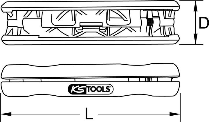 Produktbild KS Tools Coaxial-Abisolierer (110 mm)