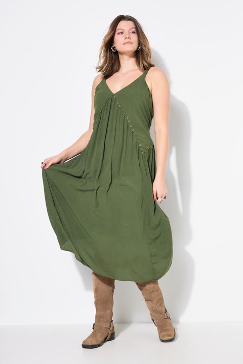 Produktbild Studio Untold Maxikleid, ärmellose A-Linie, Krepp, Ziernähte (42, 44)