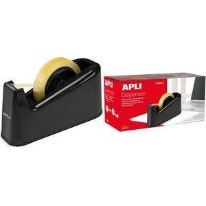 Thumbnail - Agipa, Klebebandabroller, Tischabroller, unbestckt, schwarz