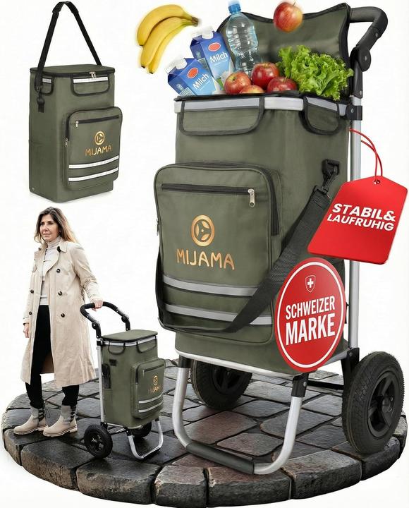 Image du produit Mijama Einkaufstrolley mit Kühlfach