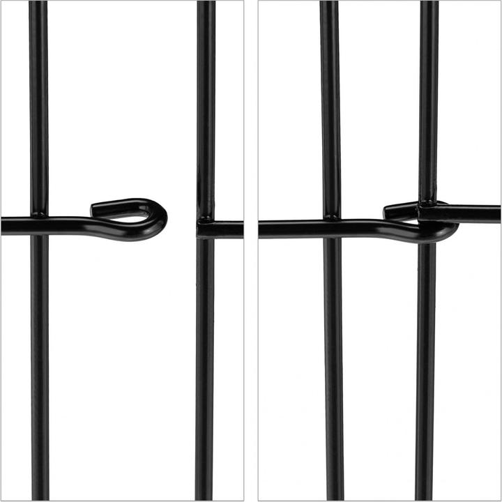 Image du produit Relaxdays 4x Clôture de parterre (43.50 cm)