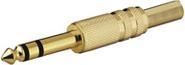 Actual product image Goobay Jack plug 6.35 mm stereo