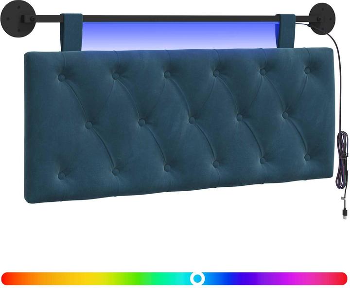 Actual product image vidaXL Modernes Kopfteil (110 x 7 x 55 cm)