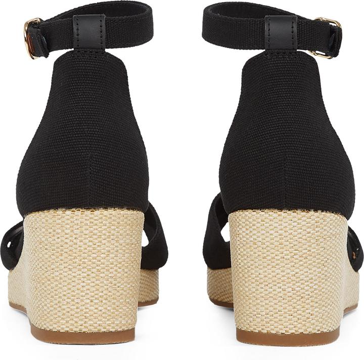 Actual product image Tommy Hilfiger Flag Criss-Cros Mid Wedge Espad (40)