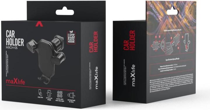 Image du produit Maxlife support de voiture pour bouche d'aération MXCH-05 noir