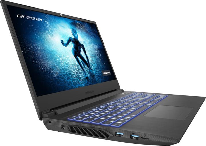 Image du produit Medion Erazer Deputy P25 MD62470 15.6 ordinateur portable de jeu (15.60", 512 Go, 16 Go, ING. Int., AMD Ryzen 7 5800H)