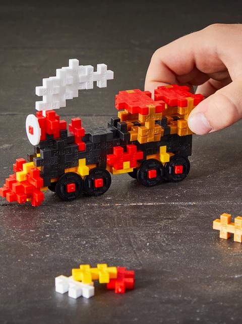 Actual product image Plus-Plus 100 Creative Building Blocks Train