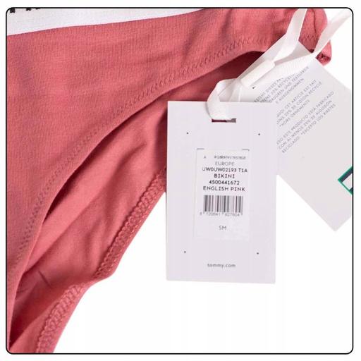 Image du produit Tommy Hilfiger Slip femme forme bikini avec stretch, Rose (English Pink), S (S)