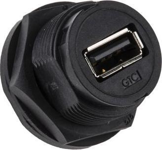 Produktbild RS PRO USB-A Plastic C4 Panel Jack DIP Lock