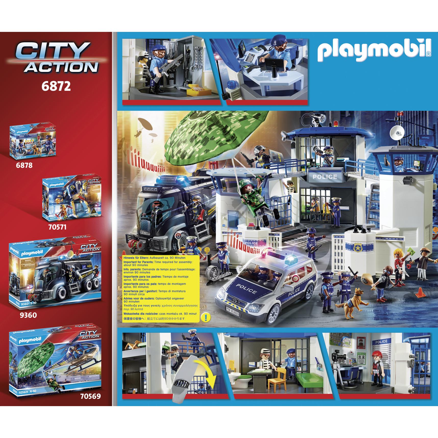 Playmobil police command center with prison buy at Galaxus