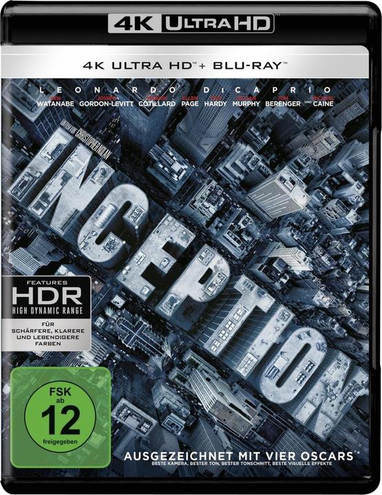 WB Inception (4k Blu-ray, 2010, Deutsch)