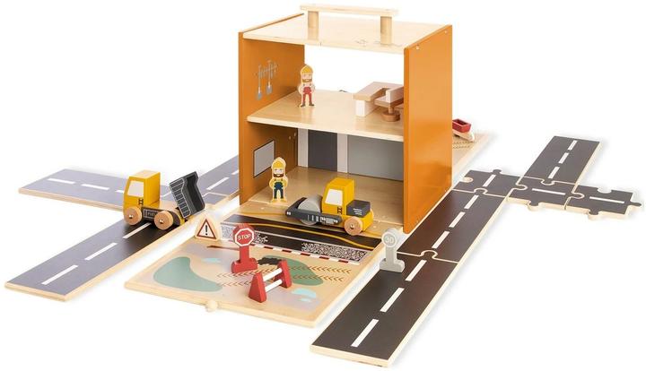 Pinolino Univers de jeu "Chantier Gustav" avec accessoires