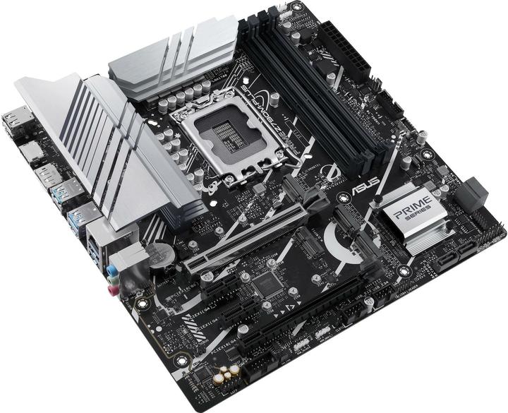 Productafbeelding ASUS MB PRIME Z790M-PLUS (Intel,1700,DDR5,mATX) (LGA 1700, Intel Z790, mATX)