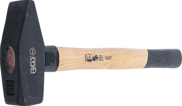 Produktbild BGS Schlosserhammer Hickory-Stiel DIN 1041 2000 g (2208 g)